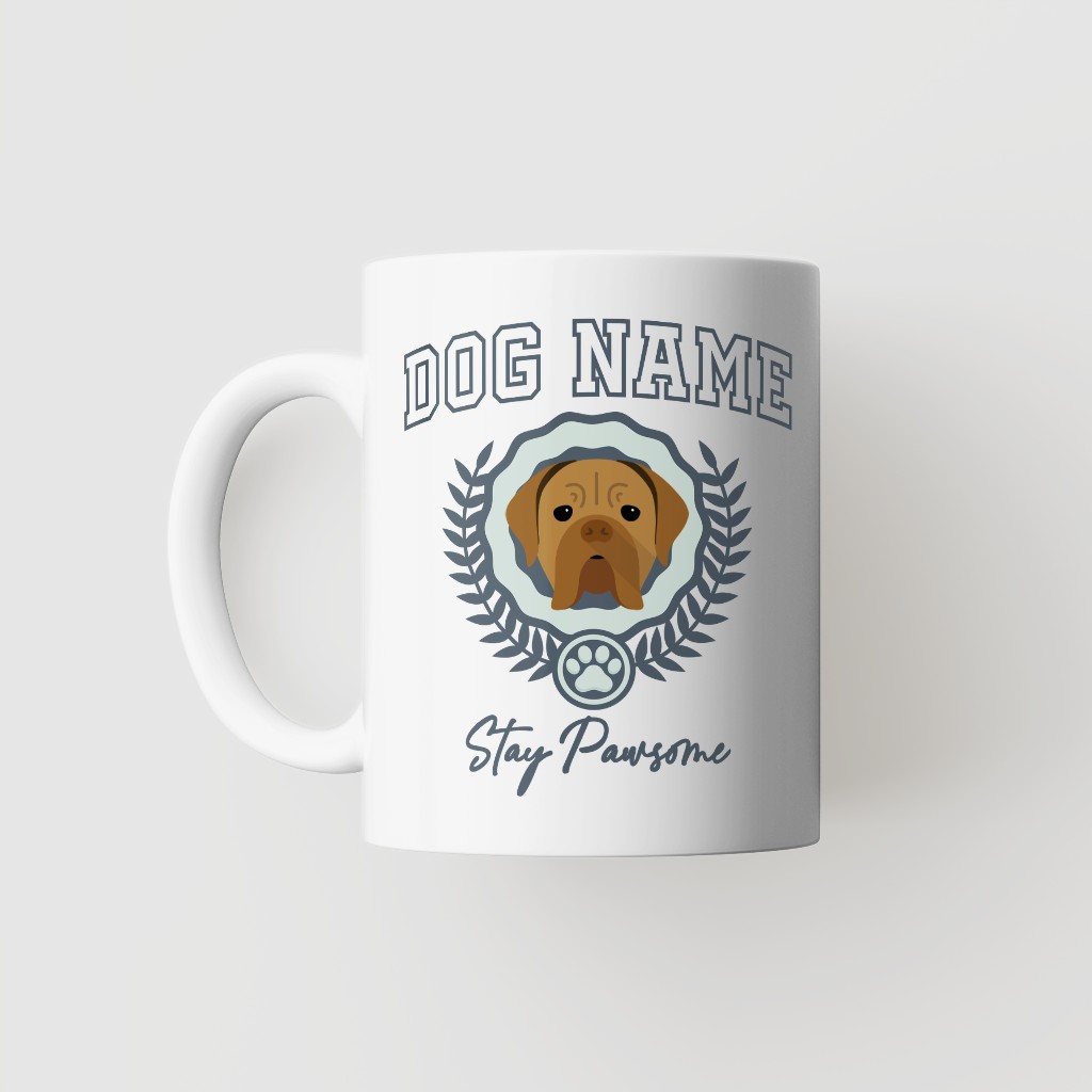 Stay Pawsome: Personalized {breedFullName} Mug