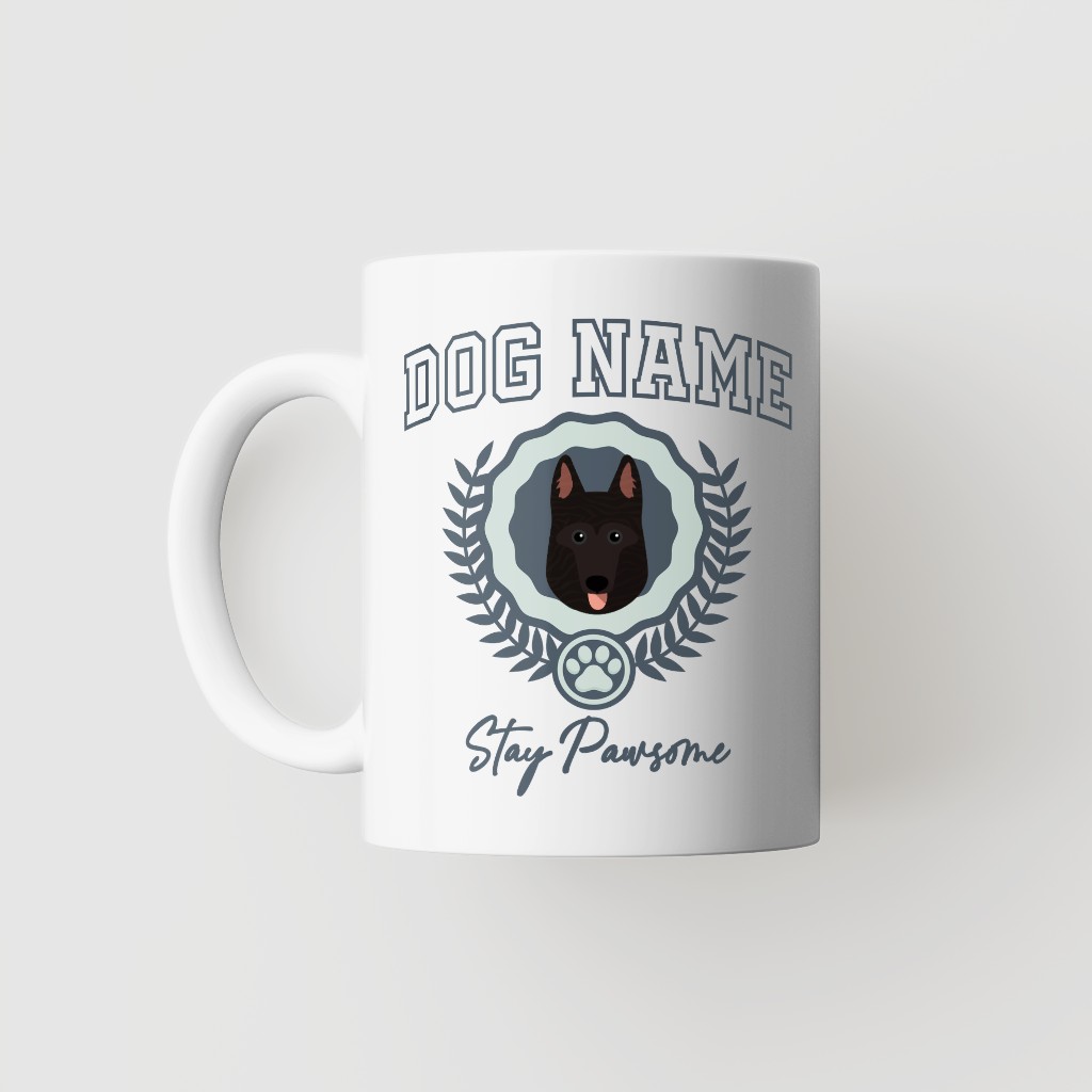 Stay Pawsome: Personalized {breedFullName} Mug