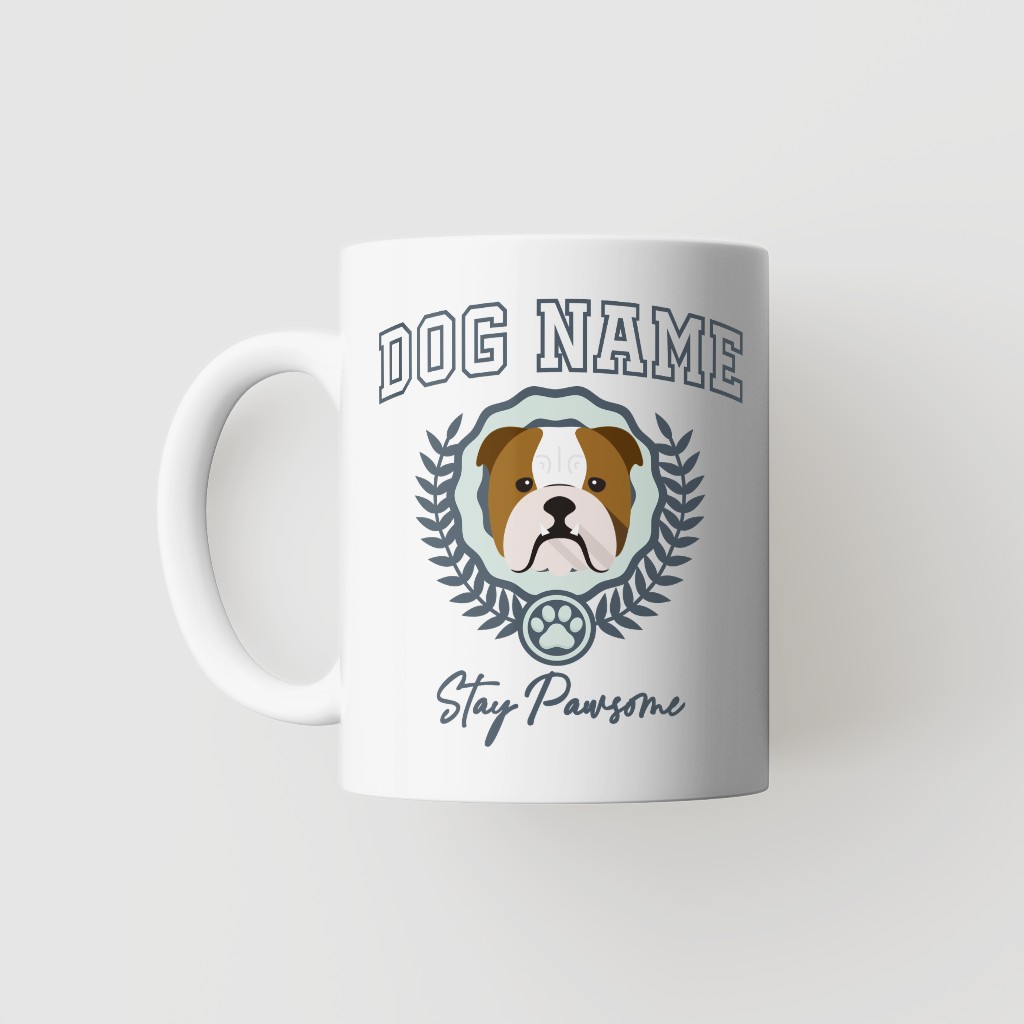 Stay Pawsome: Personalized {breedFullName} Mug