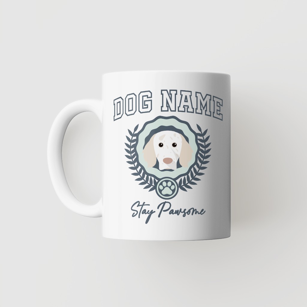 Stay Pawsome: Personalized {breedFullName} Mug