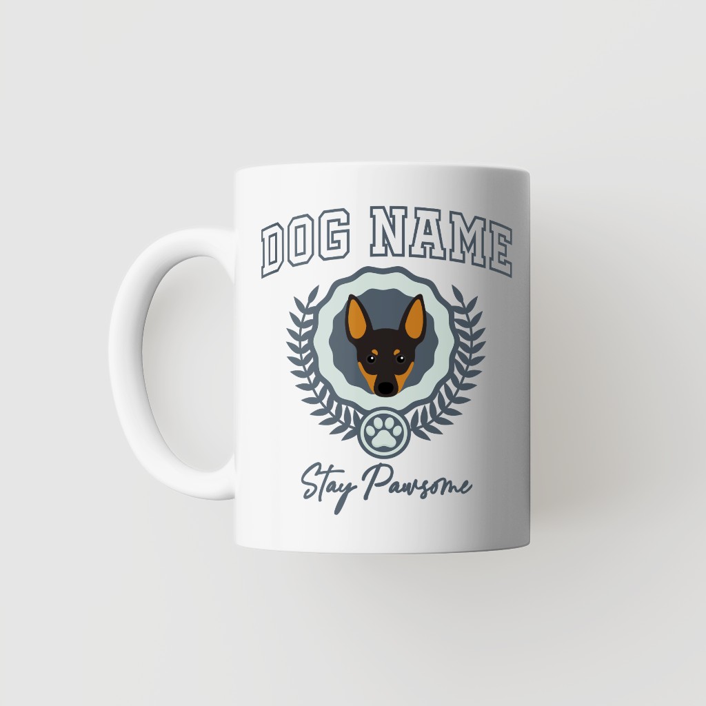 Stay Pawsome: Personalized {breedFullName} Mug