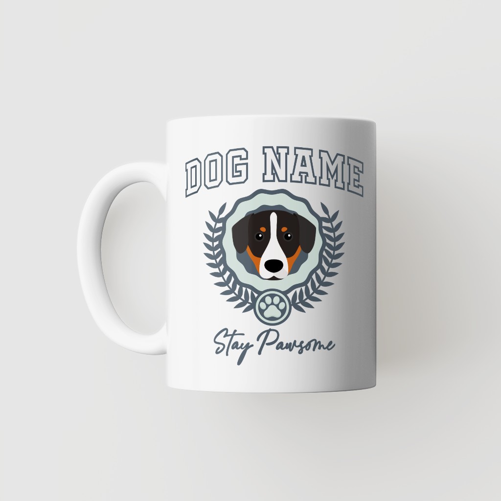 Stay Pawsome: Personalized {breedFullName} Mug
