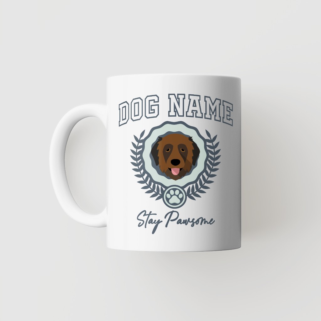 Stay Pawsome: Personalized {breedFullName} Mug