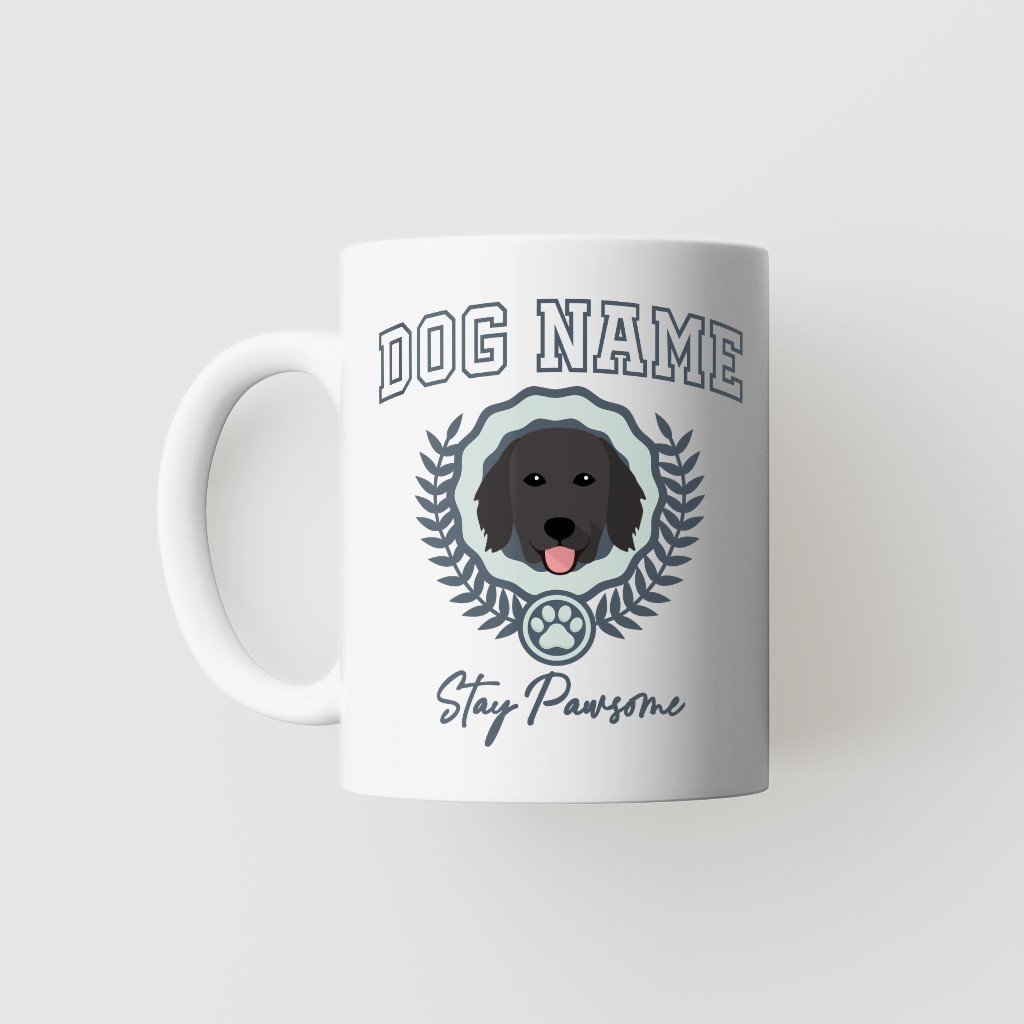 Stay Pawsome: Personalized {breedFullName} Mug