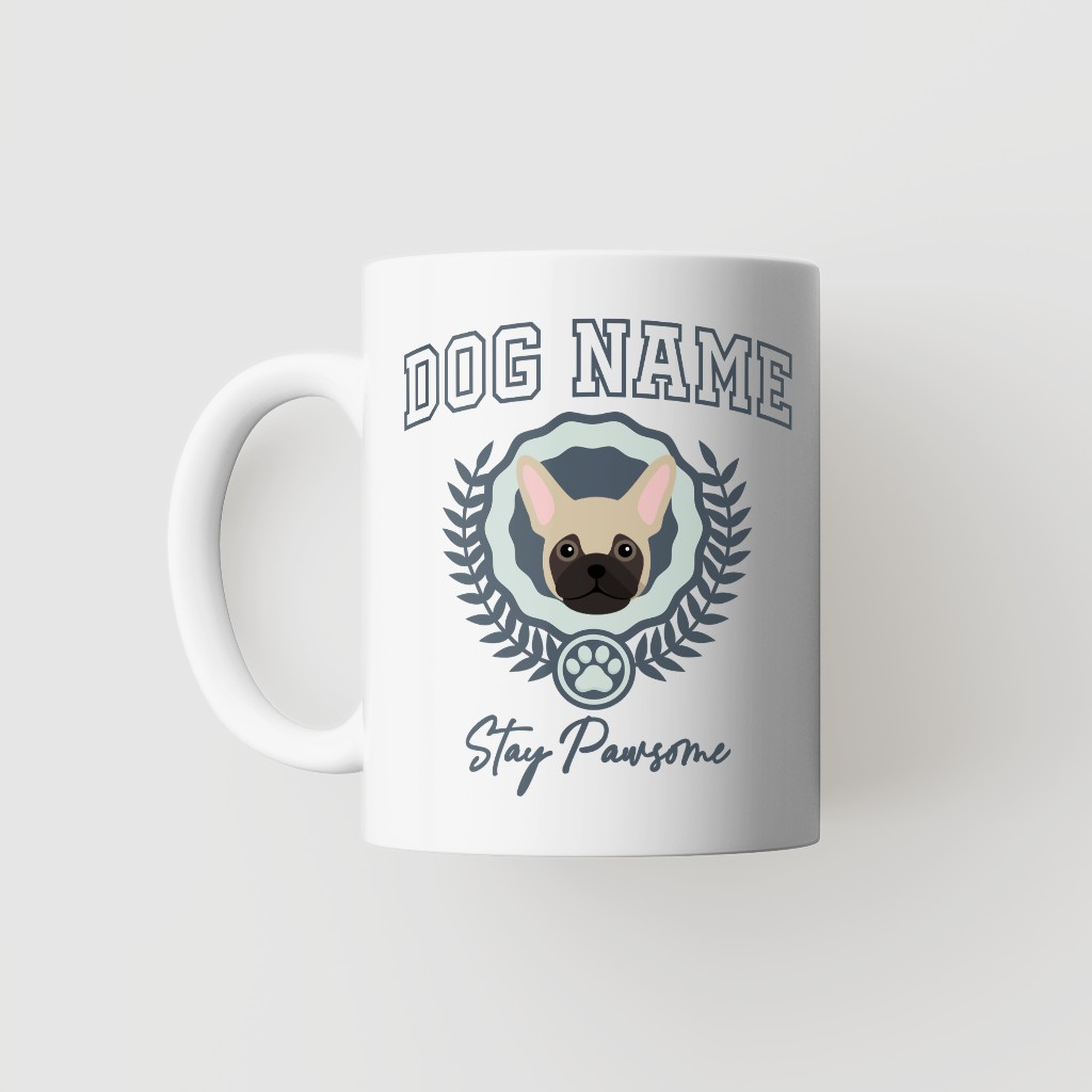 Stay Pawsome: Personalized {breedFullName} Mug