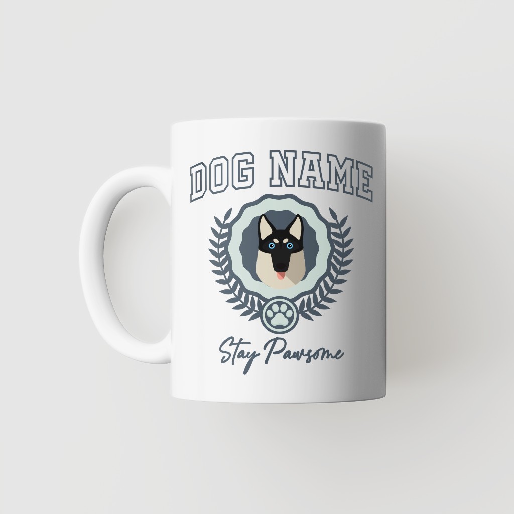 Stay Pawsome: Personalized {breedFullName} Mug
