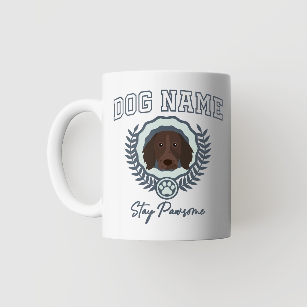 Stay Pawsome: Personalized {breedFullName} Mug