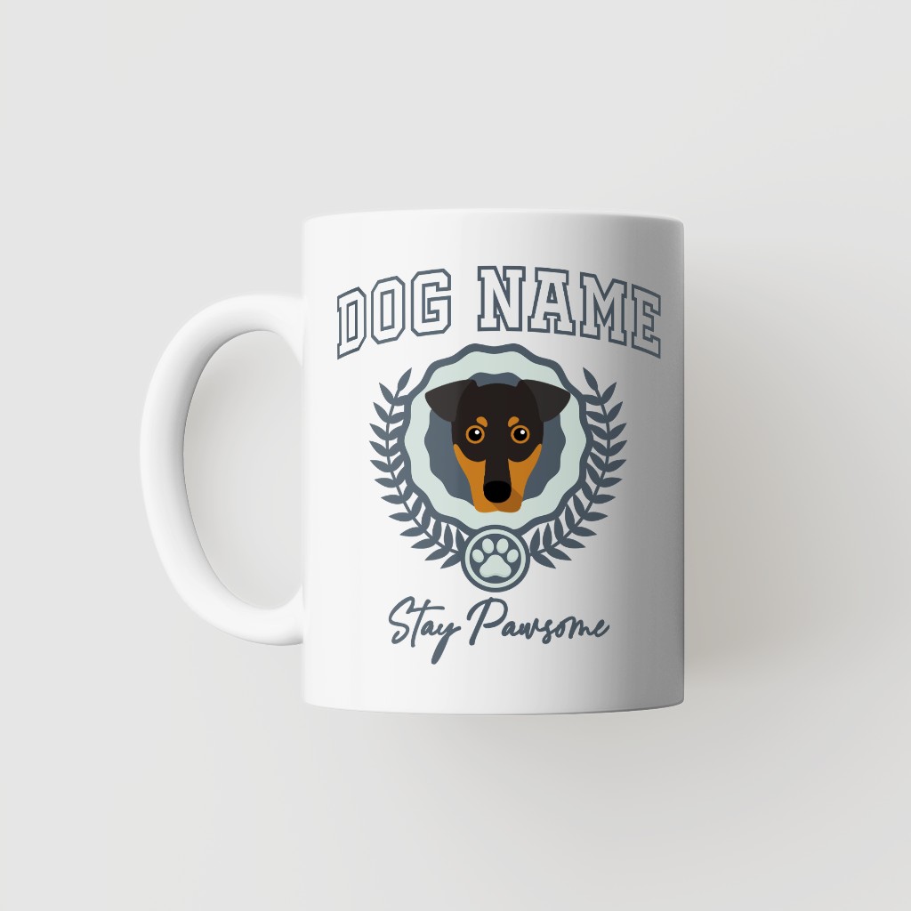 Stay Pawsome: Personalized {breedFullName} Mug