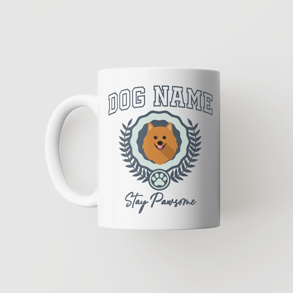Stay Pawsome: Personalized {breedFullName} Mug
