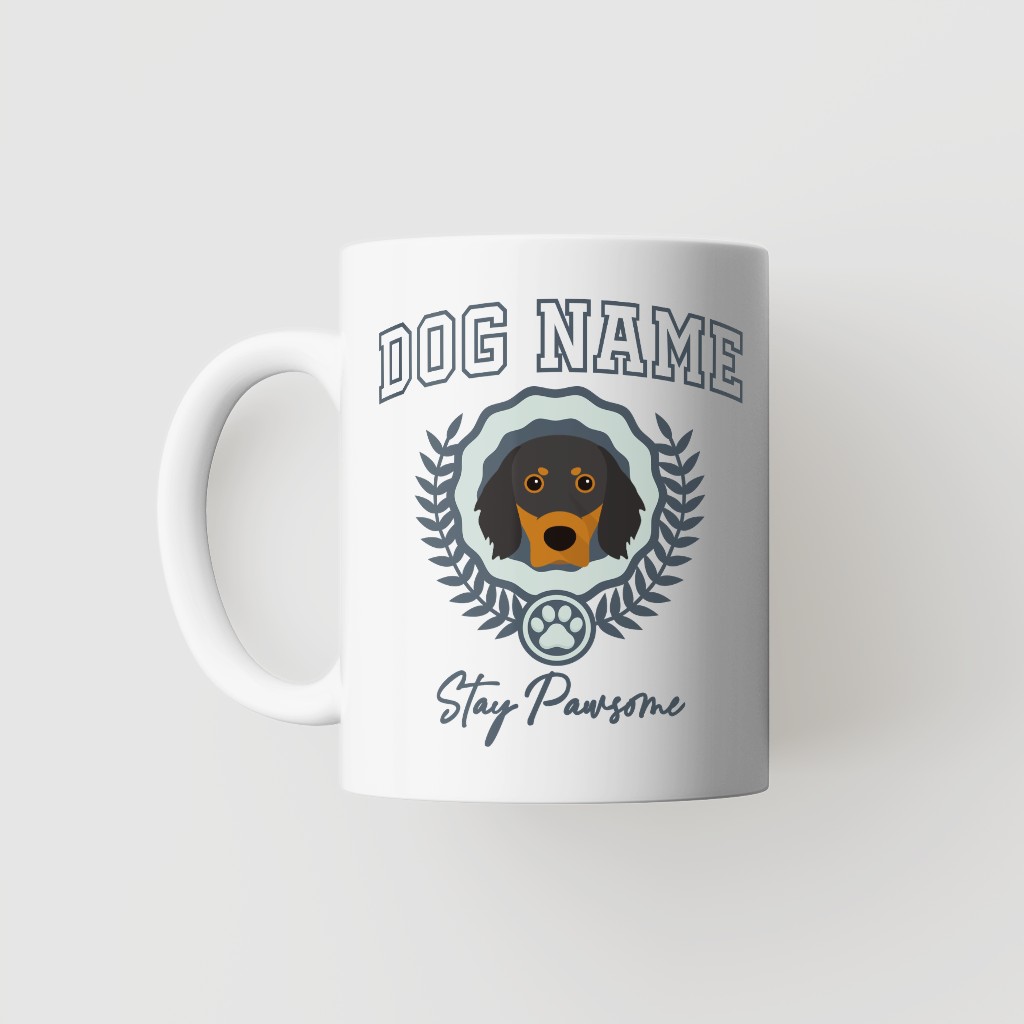 Stay Pawsome: Personalized {breedFullName} Mug