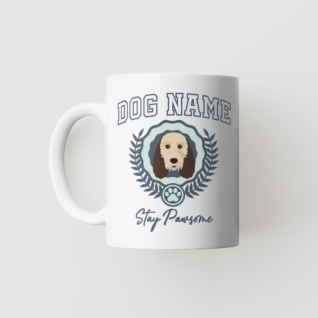 Stay Pawsome: Personalized {breedFullName} Mug