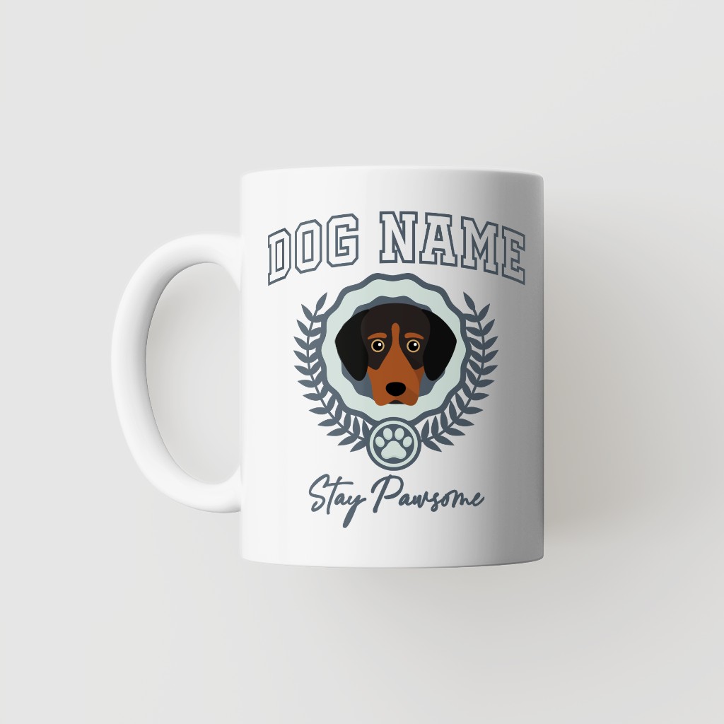 Stay Pawsome: Personalized {breedFullName} Mug