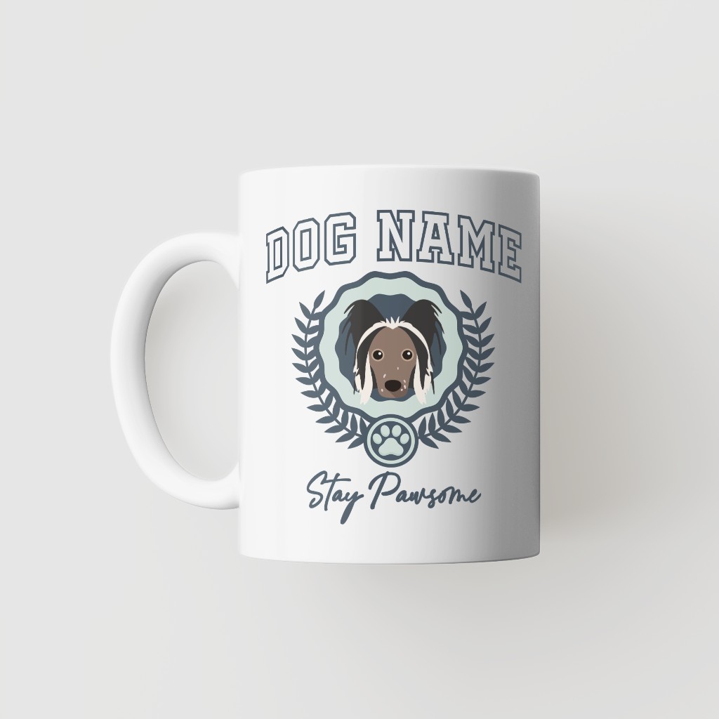 Stay Pawsome: Personalized {breedFullName} Mug