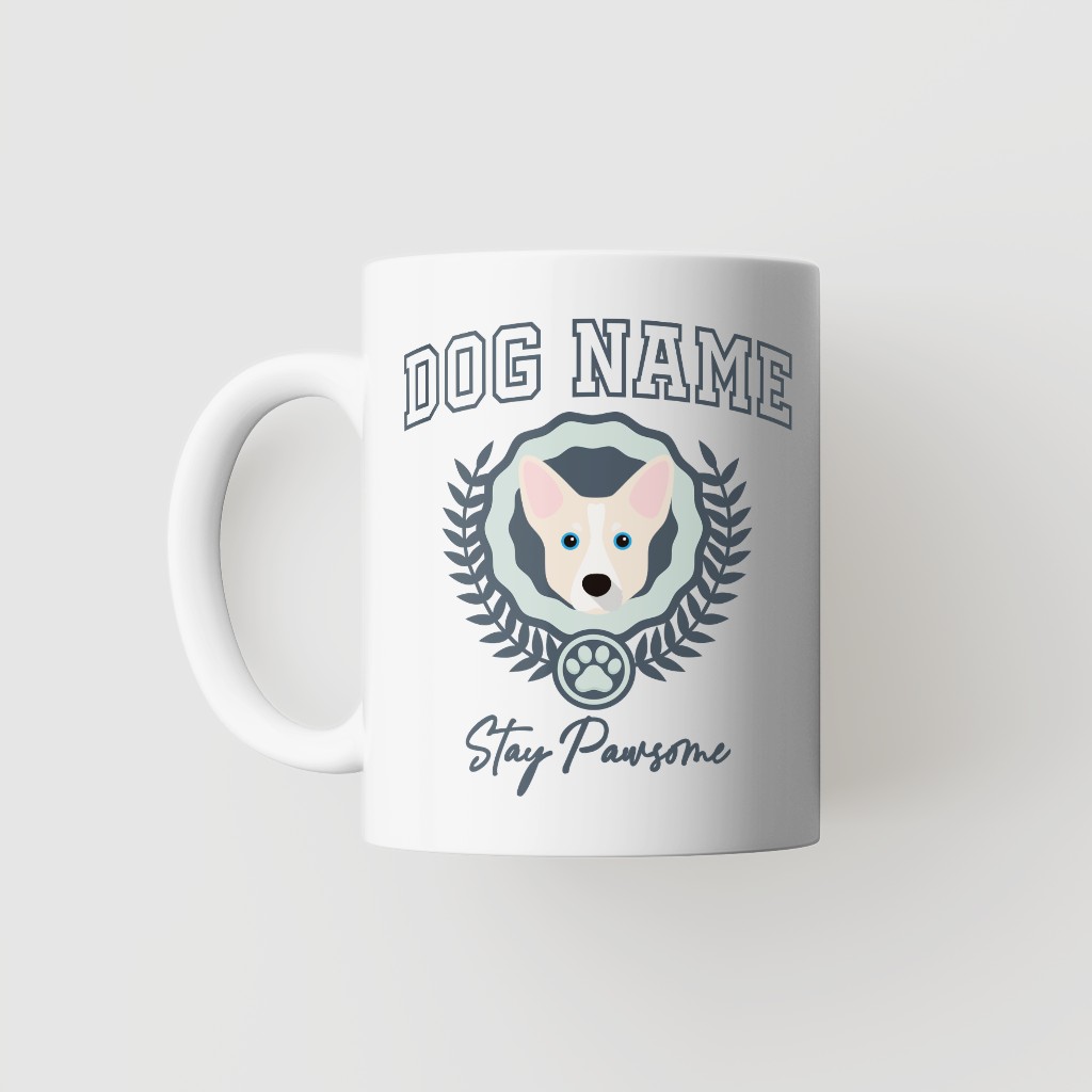 Stay Pawsome: Personalized {breedFullName} Mug