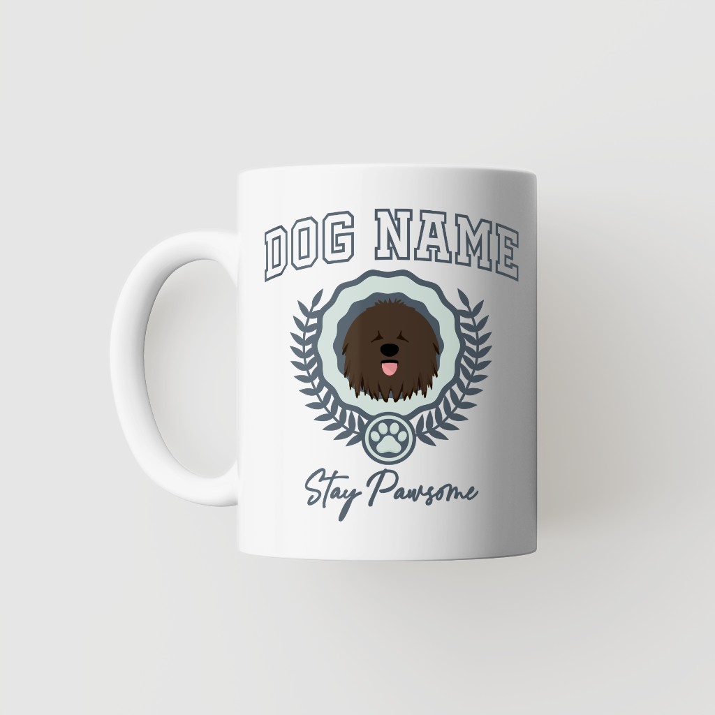Stay Pawsome: Personalized {breedFullName} Mug