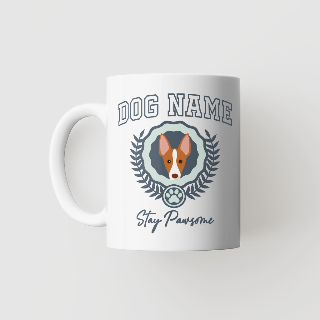 Stay Pawsome: Personalized {breedFullName} Mug