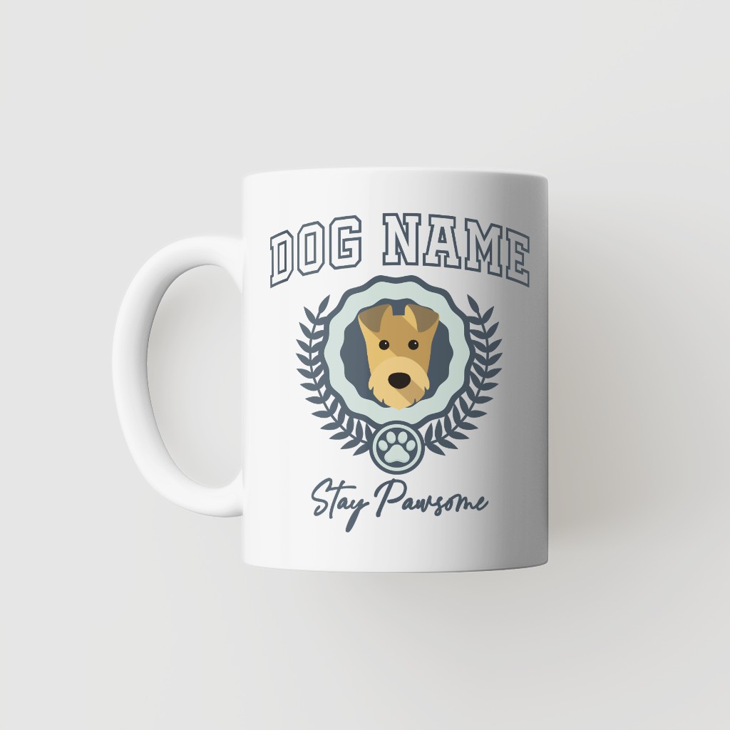 Stay Pawsome: Personalized {breedFullName} Mug