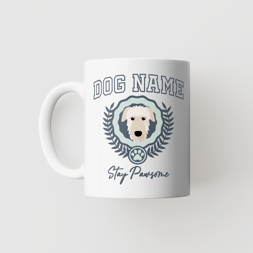 Stay Pawsome: Personalized {breedFullName} Mug