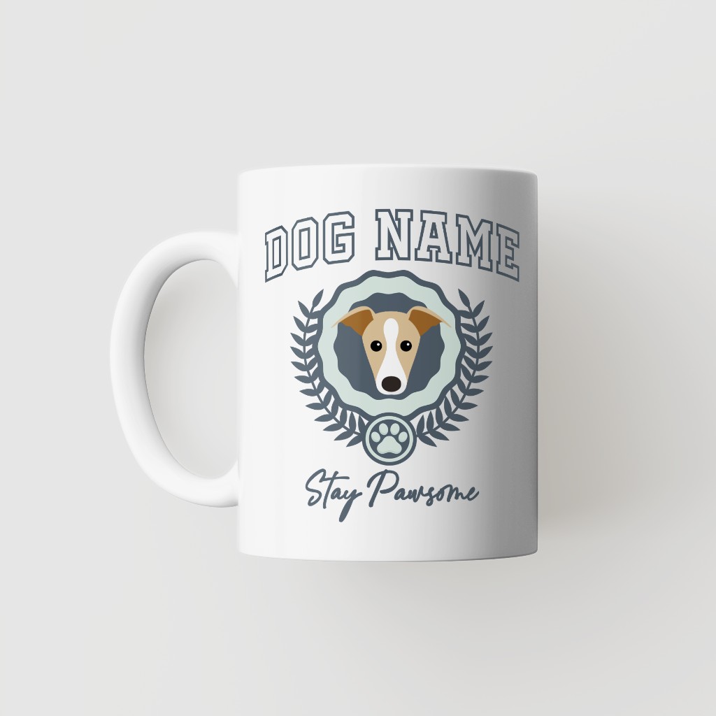 Stay Pawsome: Personalized {breedFullName} Mug