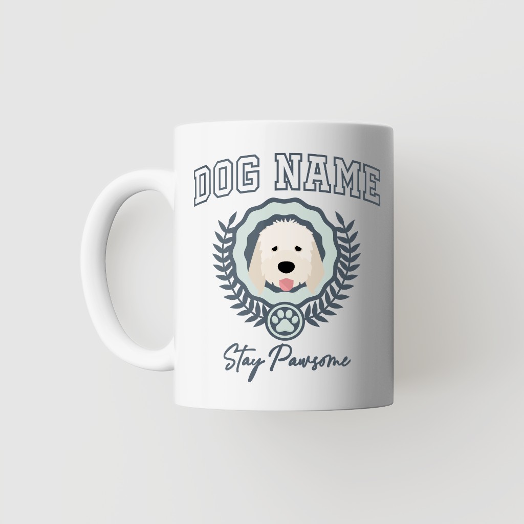 Stay Pawsome: Personalized {breedFullName} Mug