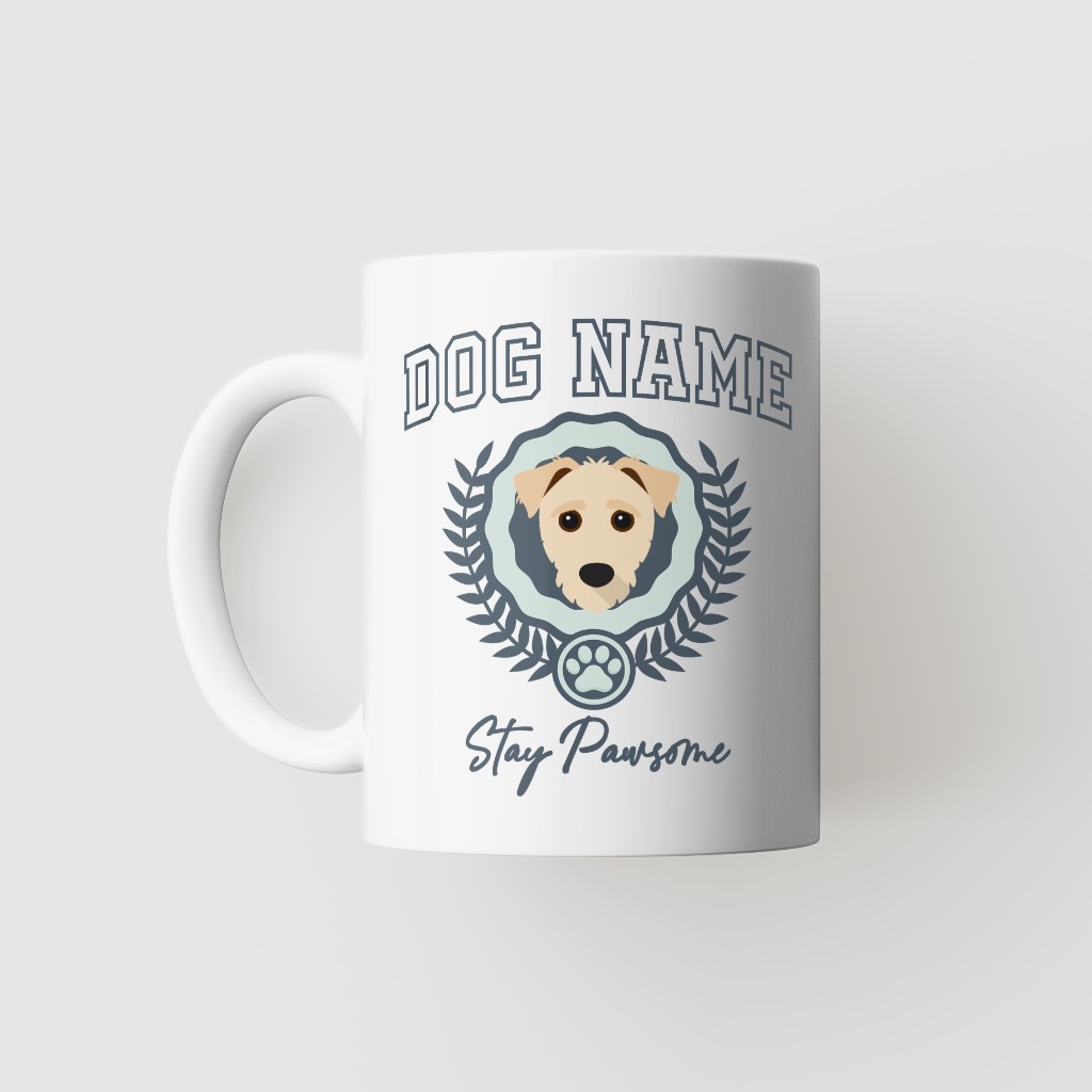 Stay Pawsome: Personalized {breedFullName} Mug