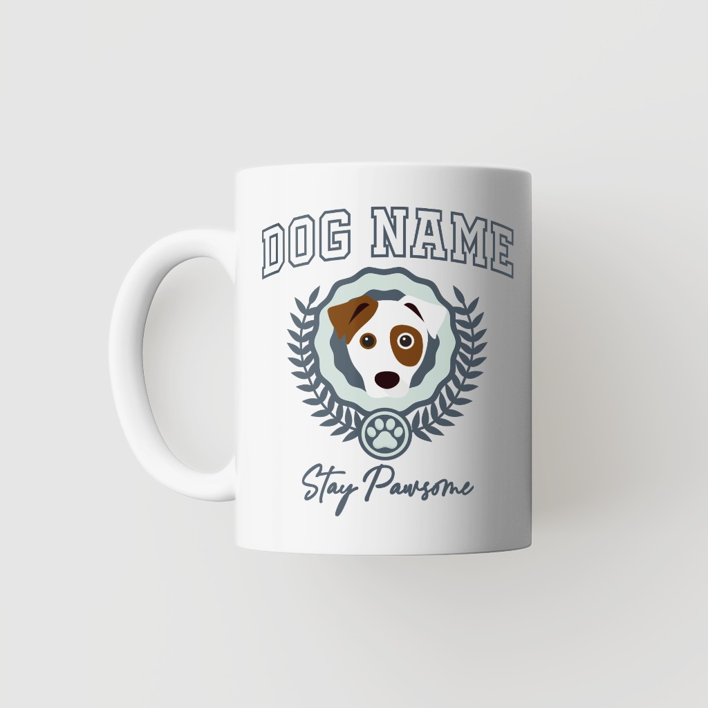 Stay Pawsome: Personalized {breedFullName} Mug