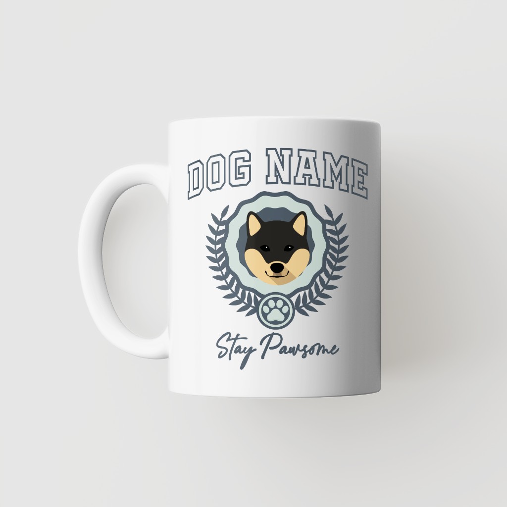 Stay Pawsome: Personalized {breedFullName} Mug