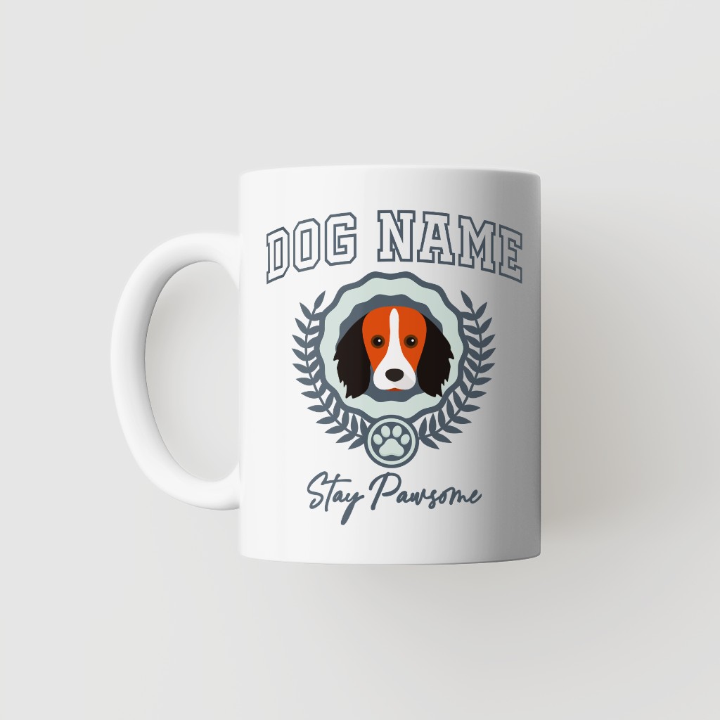 Stay Pawsome: Personalized {breedFullName} Mug