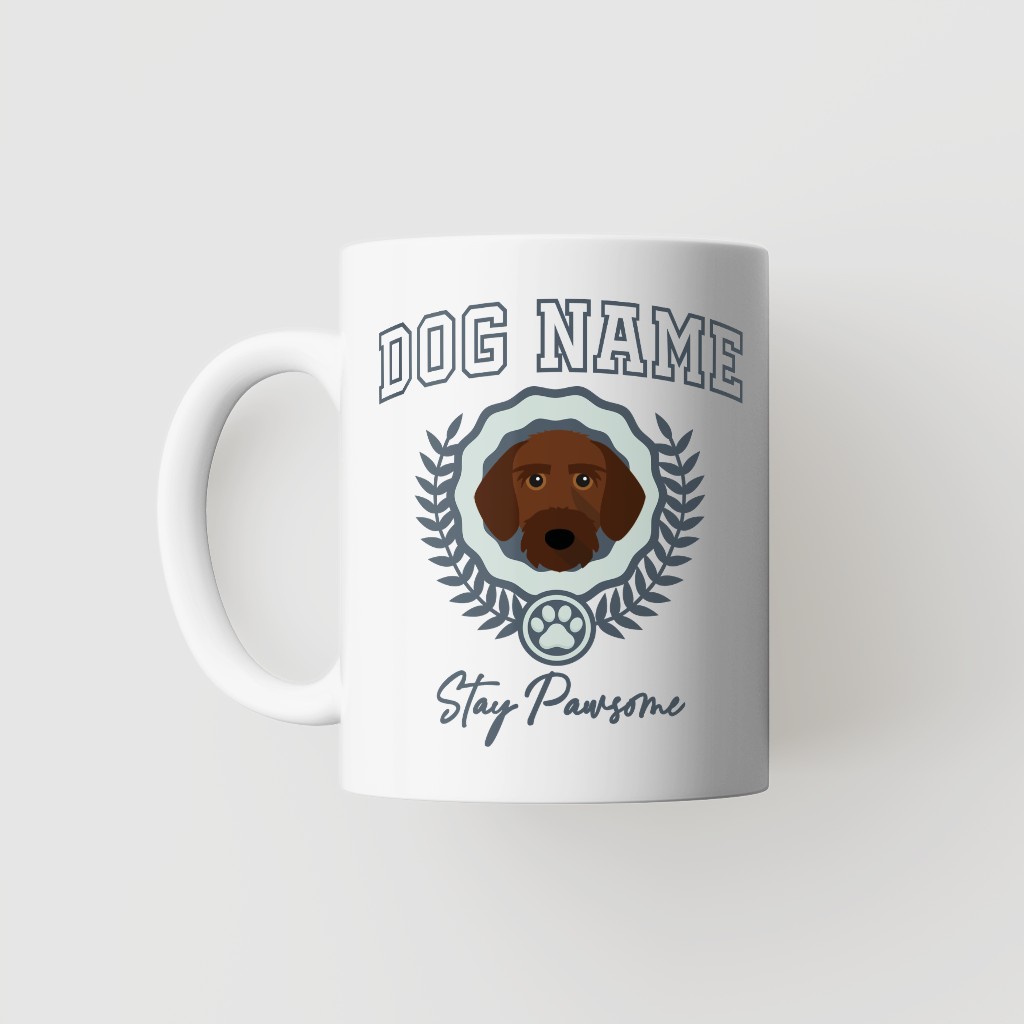 Stay Pawsome: Personalized {breedFullName} Mug