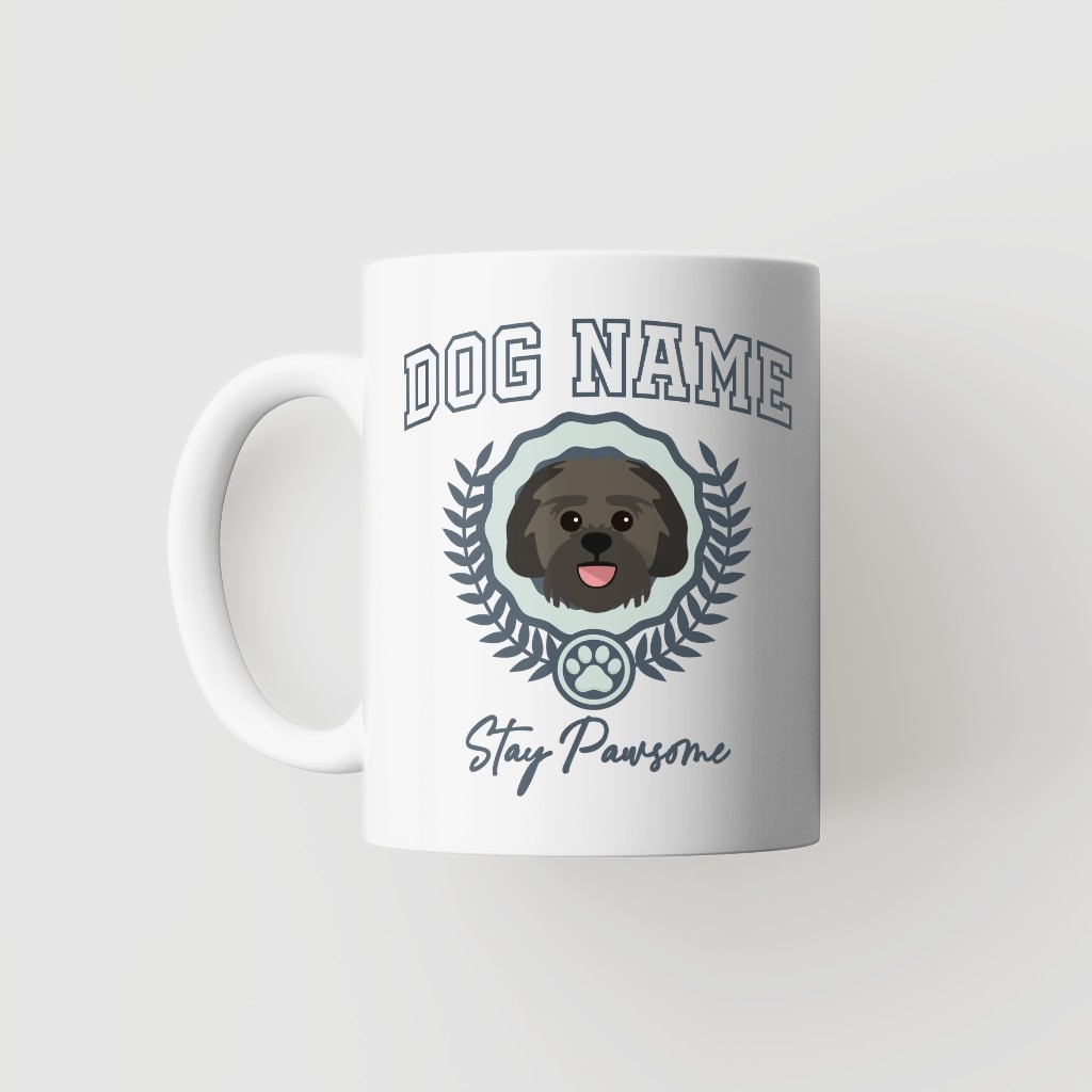 Stay Pawsome: Personalized {breedFullName} Mug