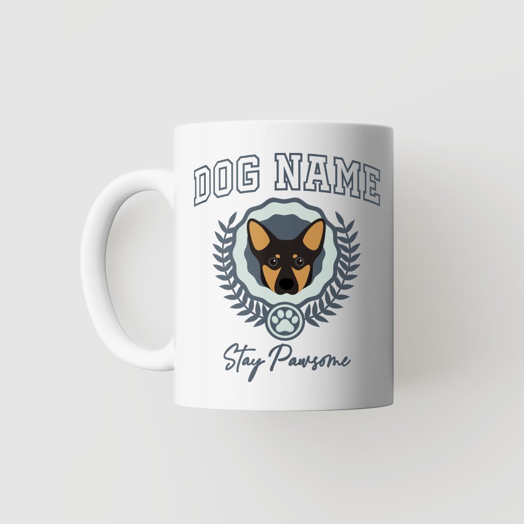 Stay Pawsome: Personalized {breedFullName} Mug