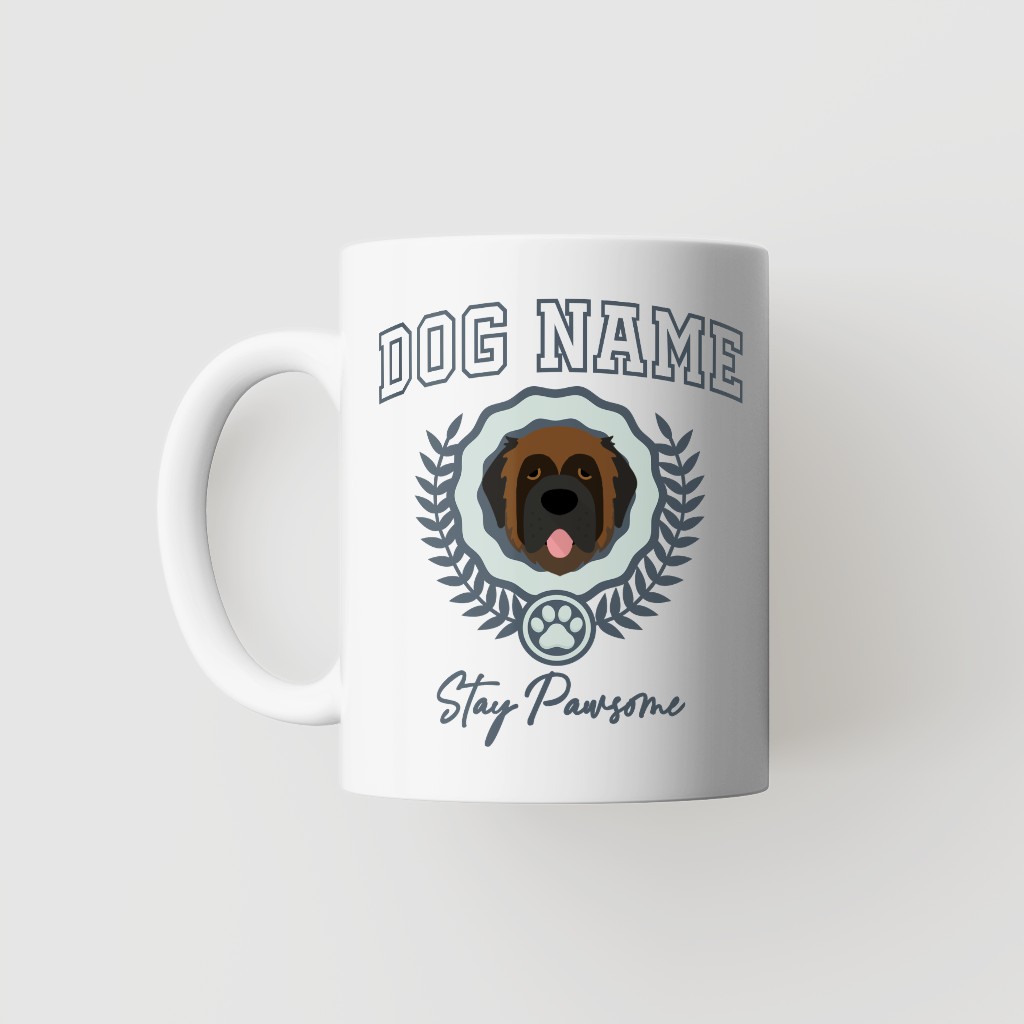 Stay Pawsome: Personalized {breedFullName} Mug