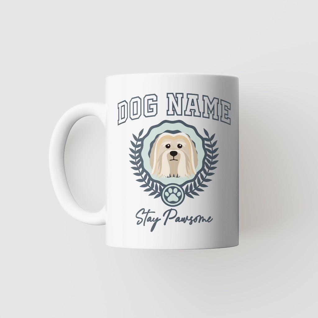 Stay Pawsome: Personalized {breedFullName} Mug