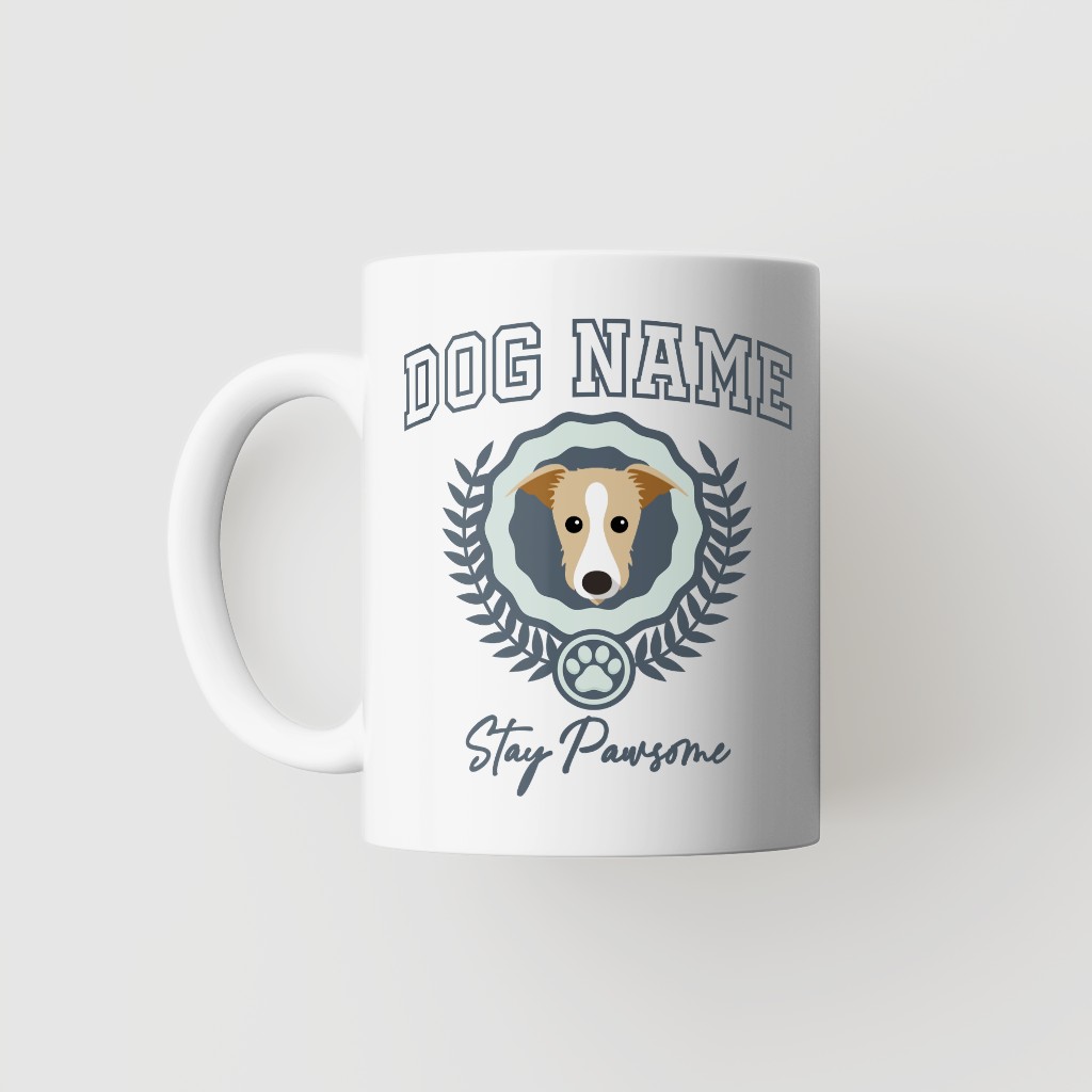 Stay Pawsome: Personalized {breedFullName} Mug