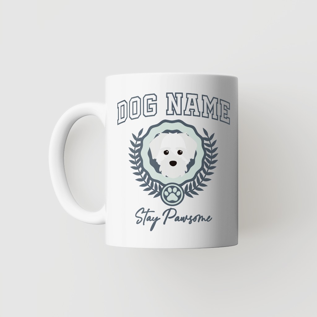 Stay Pawsome: Personalized {breedFullName} Mug