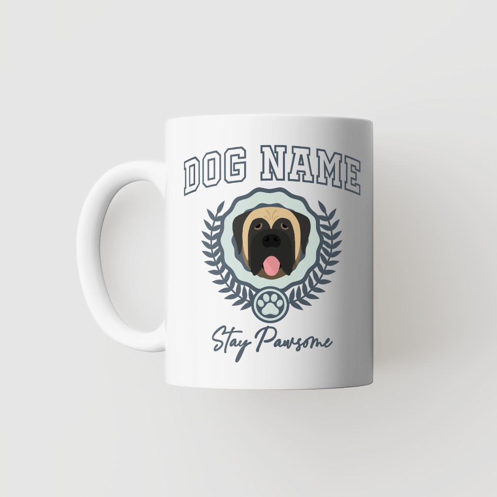 Stay Pawsome: Personalized {breedFullName} Mug