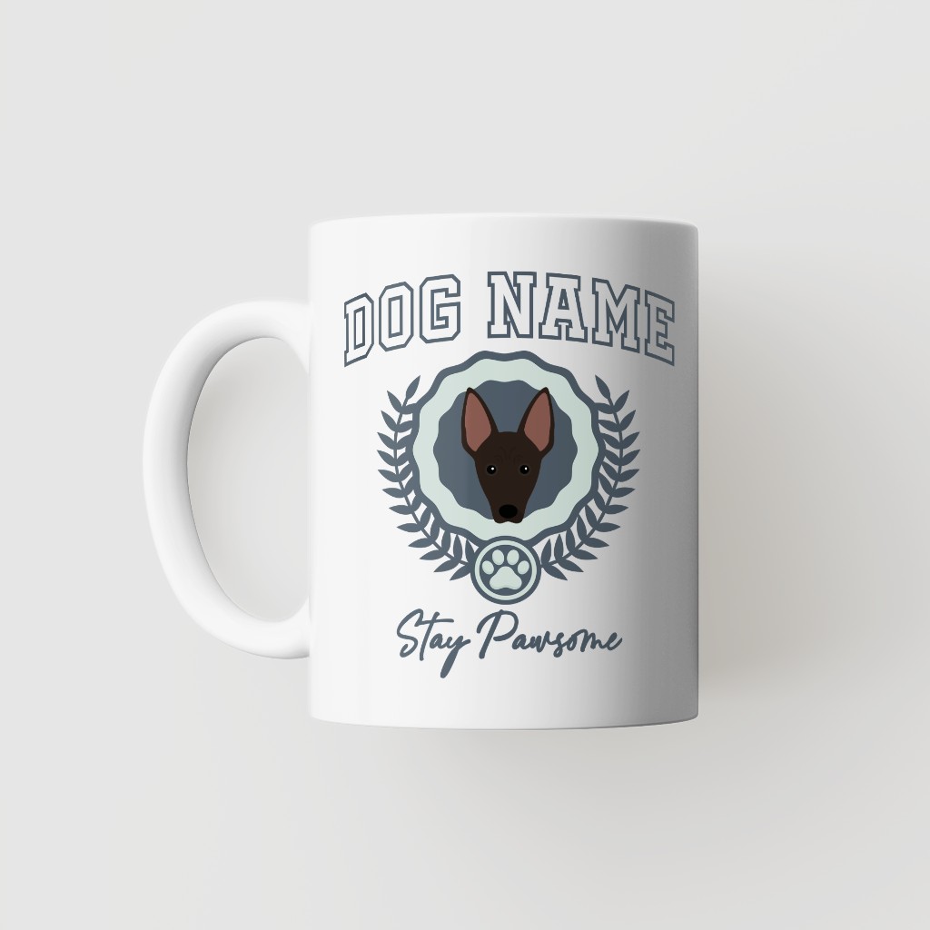 Stay Pawsome: Personalized {breedFullName} Mug