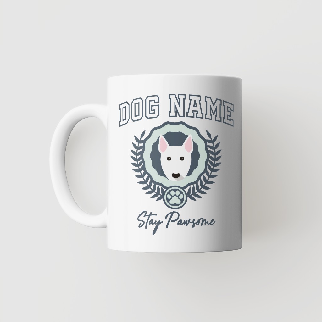 Stay Pawsome: Personalized {breedFullName} Mug