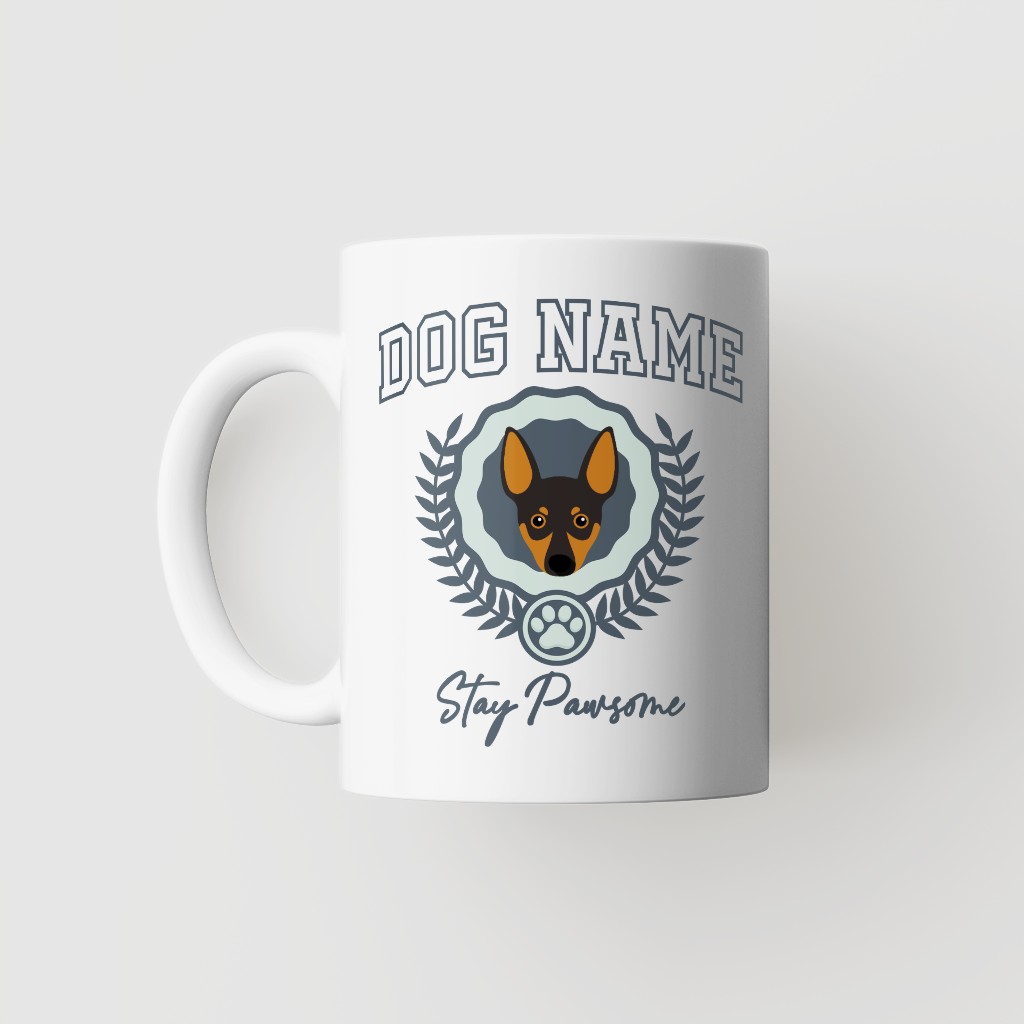 Stay Pawsome: Personalized {breedFullName} Mug