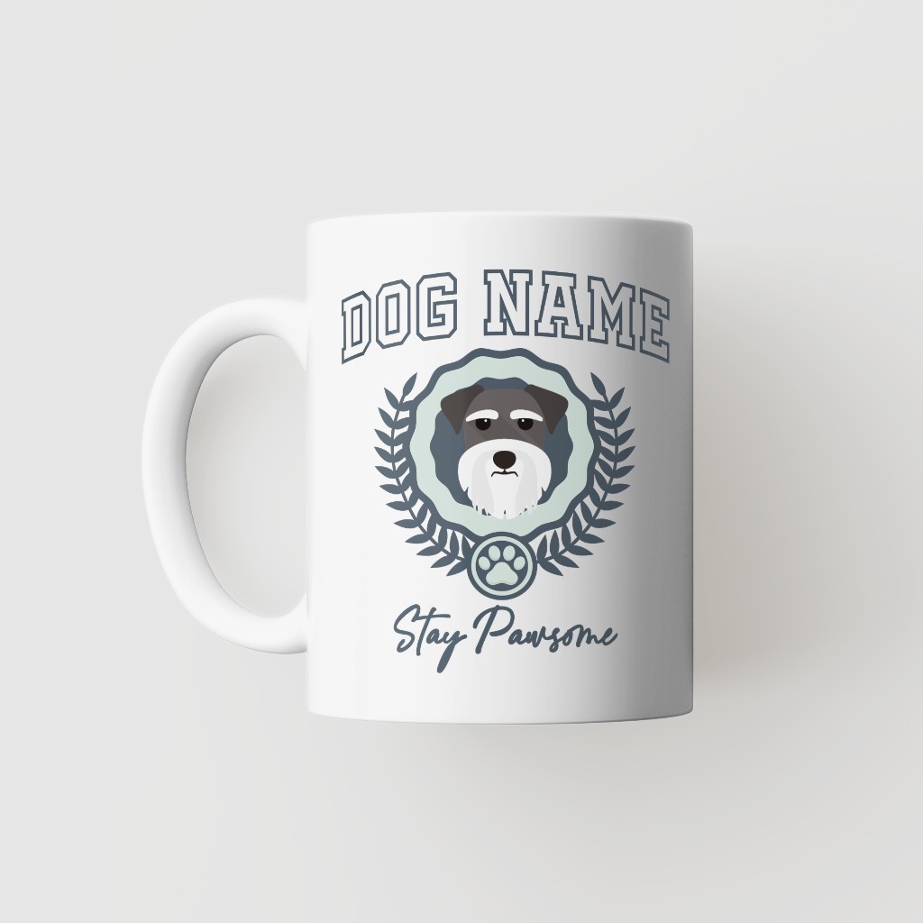 Stay Pawsome: Personalized {breedFullName} Mug