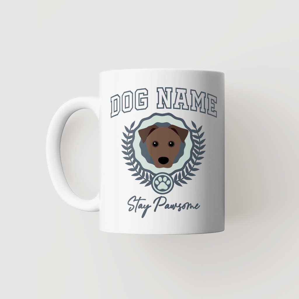 Stay Pawsome: Personalized {breedFullName} Mug