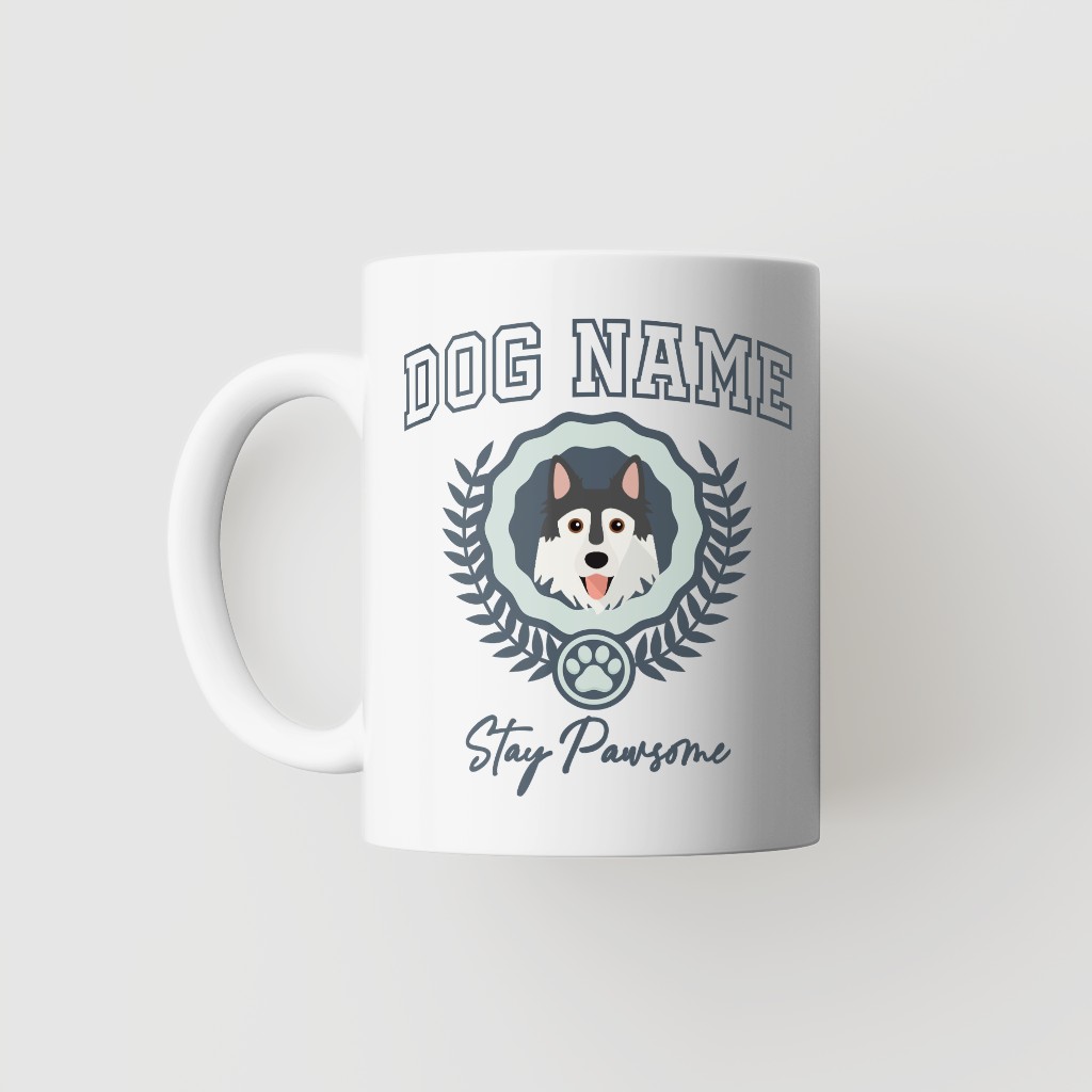 Stay Pawsome: Personalized {breedFullName} Mug