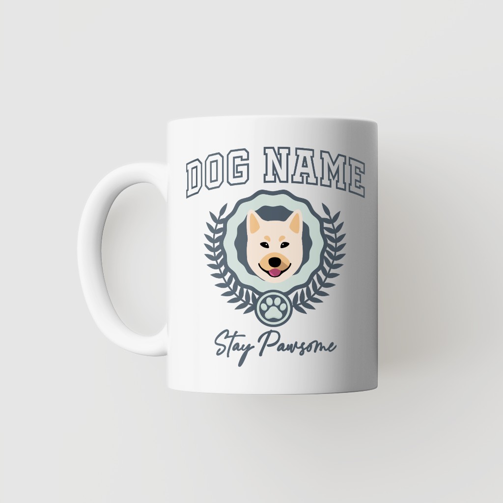 Stay Pawsome: Personalized {breedFullName} Mug