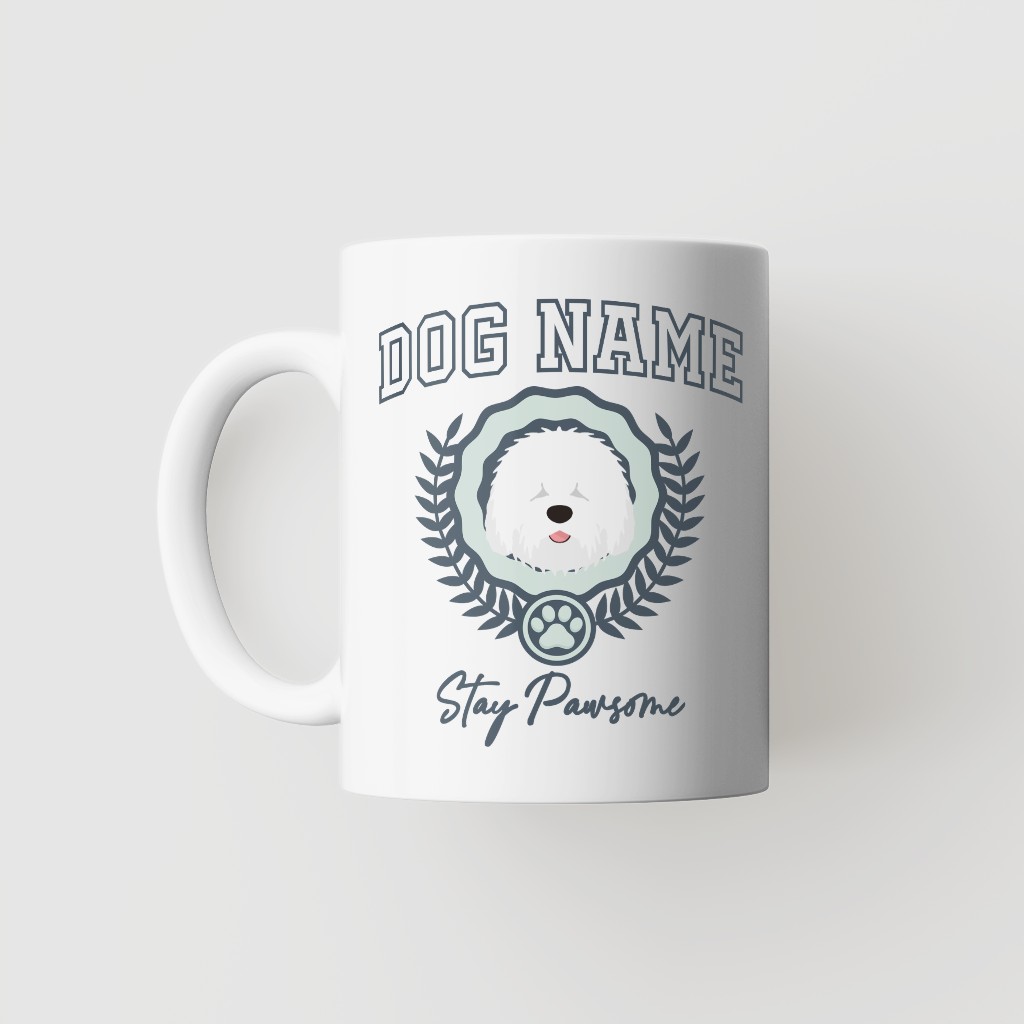 Stay Pawsome: Personalized {breedFullName} Mug