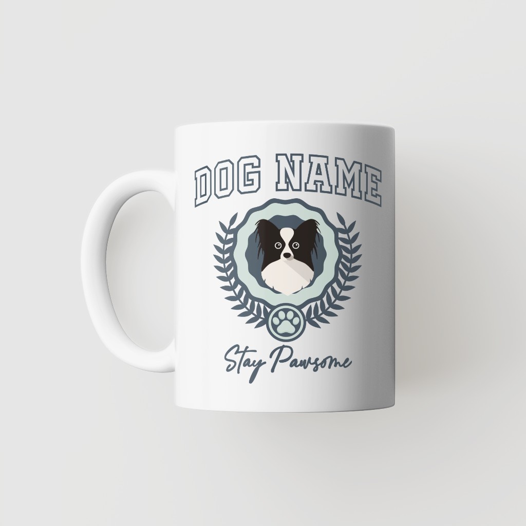 Stay Pawsome: Personalized {breedFullName} Mug