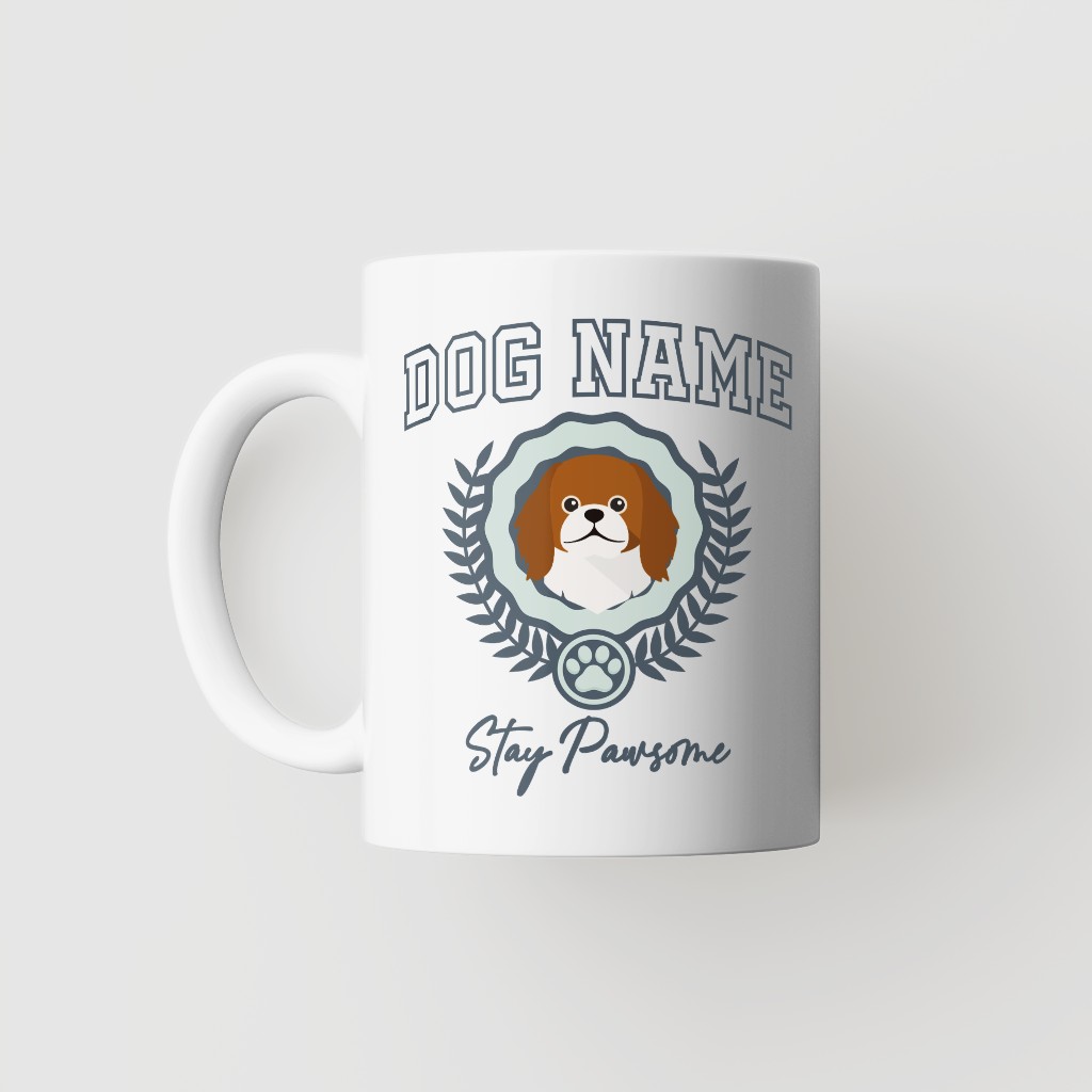 Stay Pawsome: Personalized {breedFullName} Mug