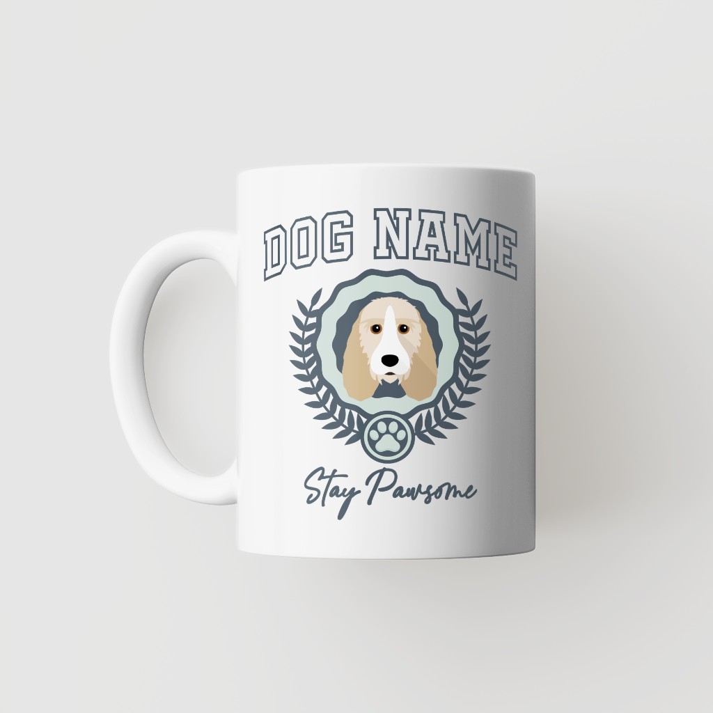 Stay Pawsome: Personalized {breedFullName} Mug