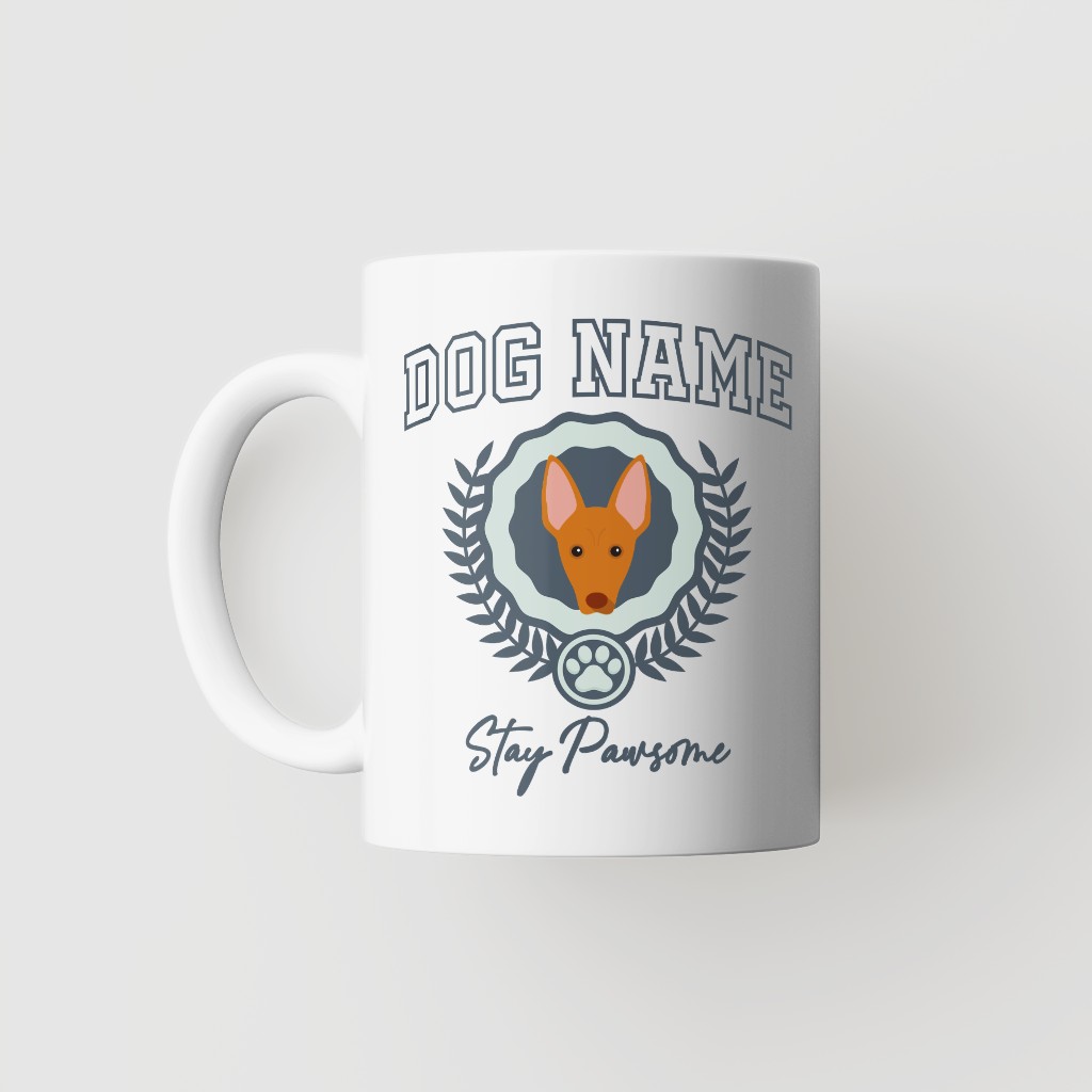 Stay Pawsome: Personalized {breedFullName} Mug