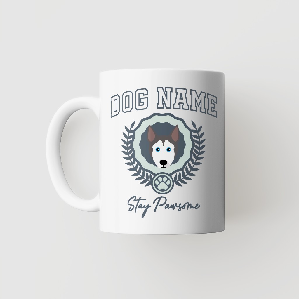 Stay Pawsome: Personalized {breedFullName} Mug