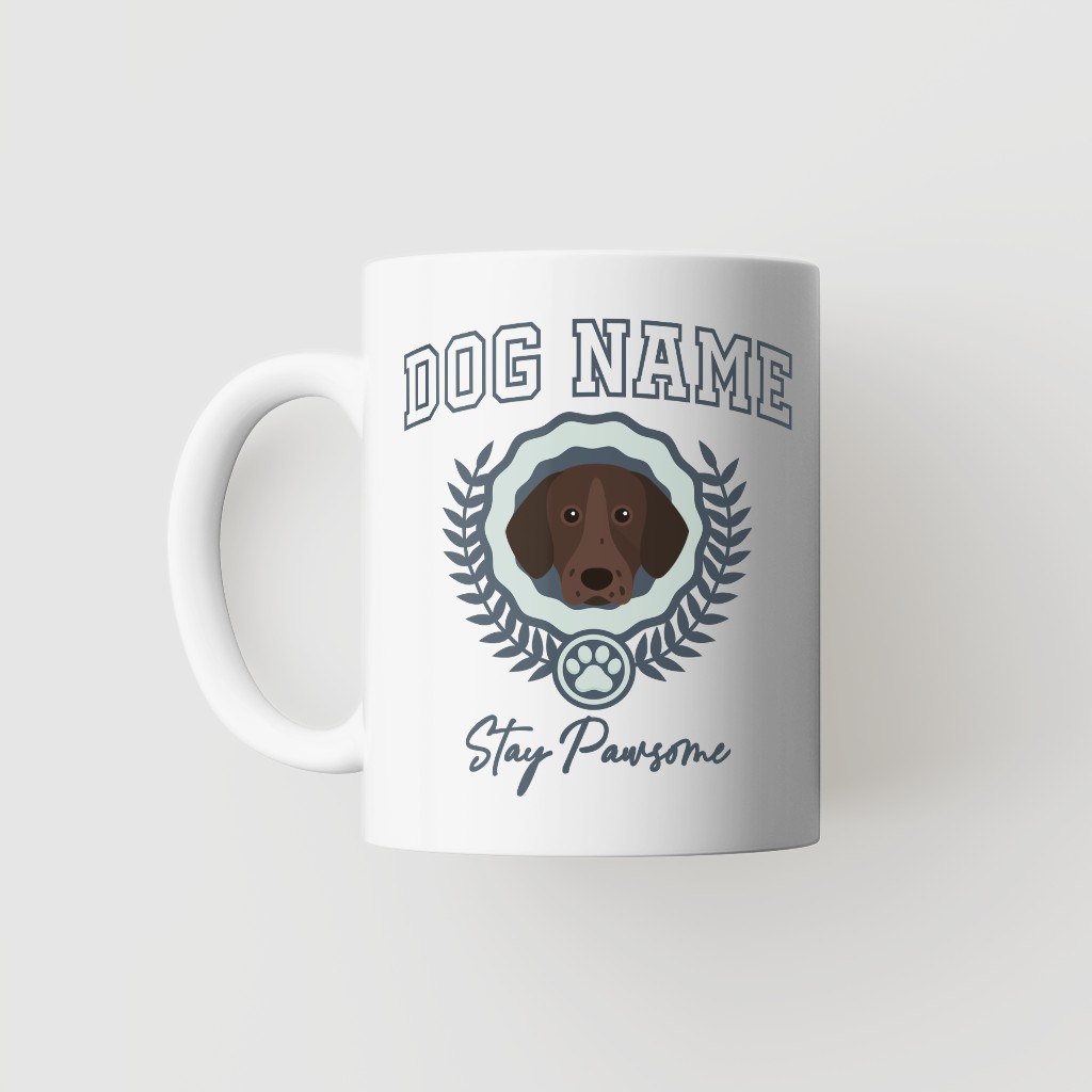 Stay Pawsome: Personalized {breedFullName} Mug